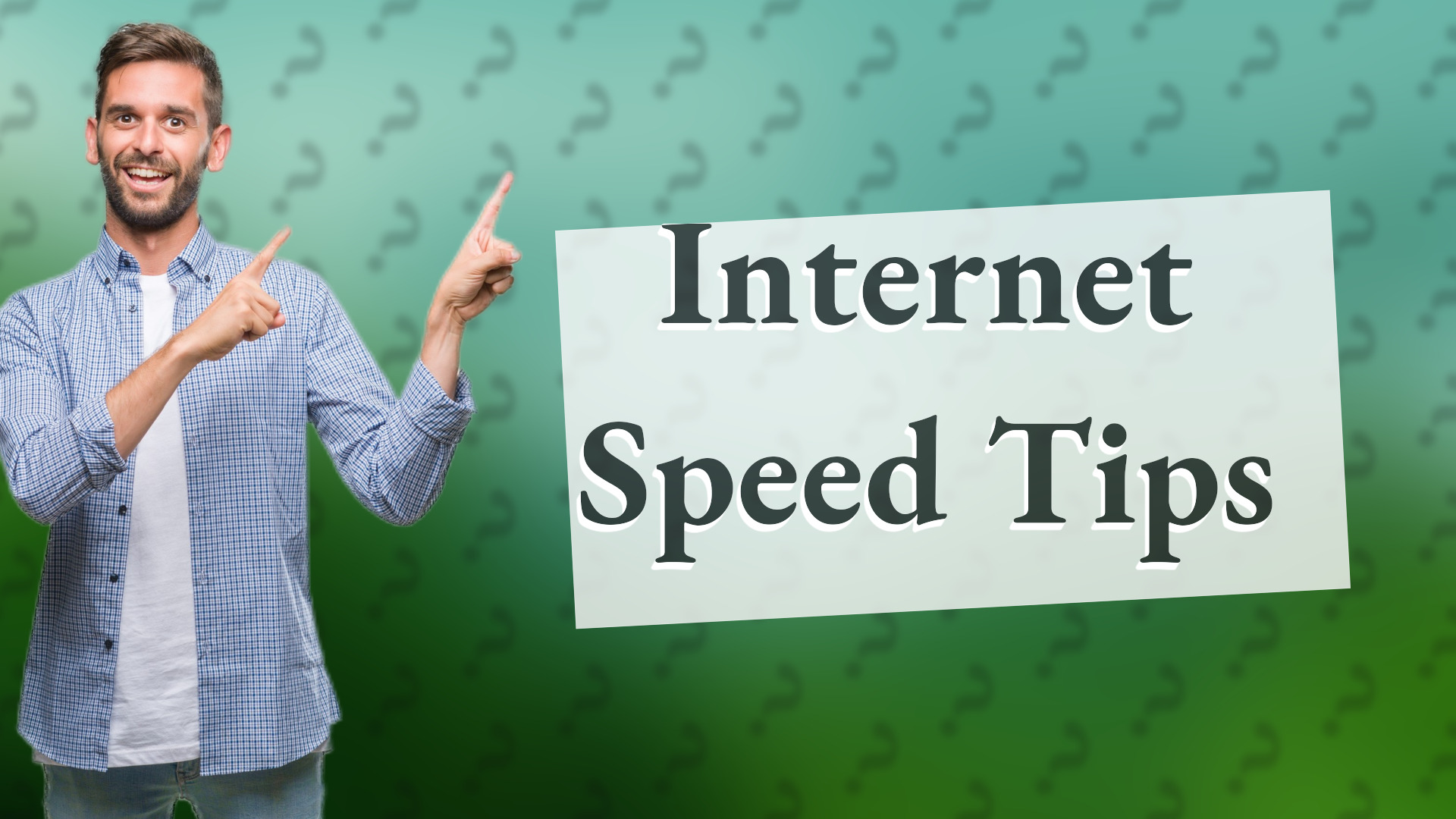 Internet Speed Tips