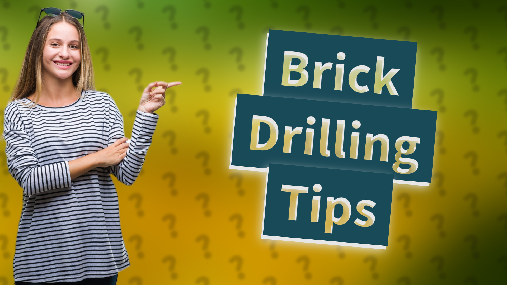 Brick Drilling Tips
