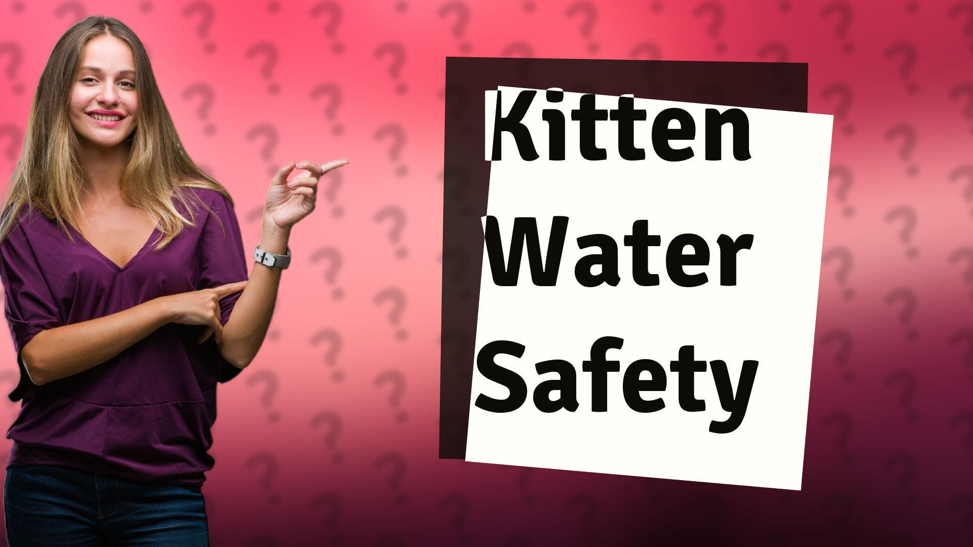 Kitten Water Safety