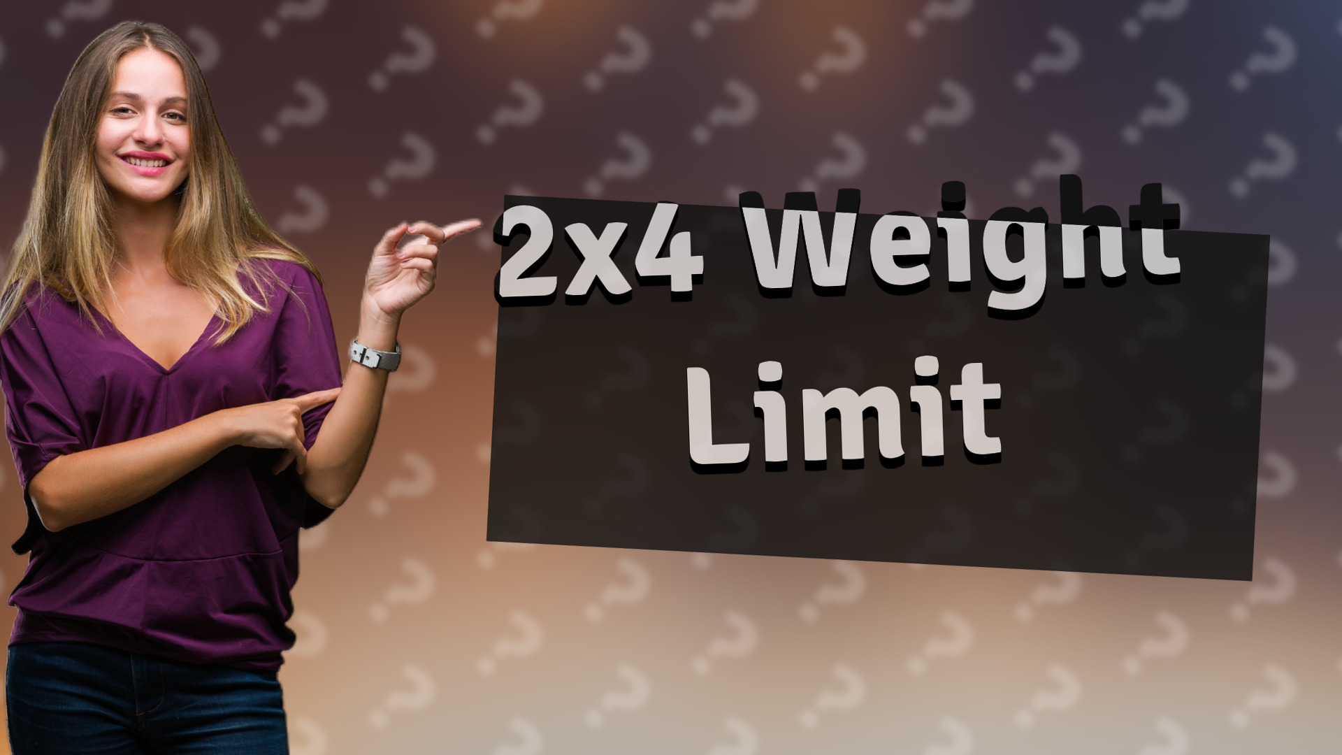2x4 Weight Limit