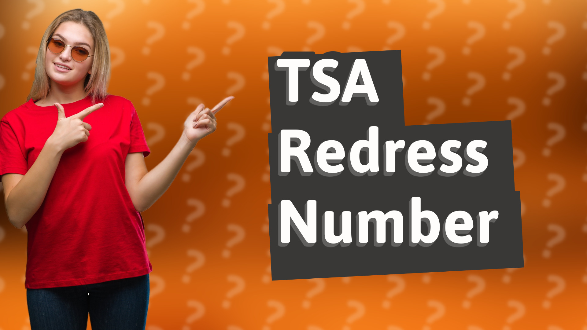 TSA Redress Number