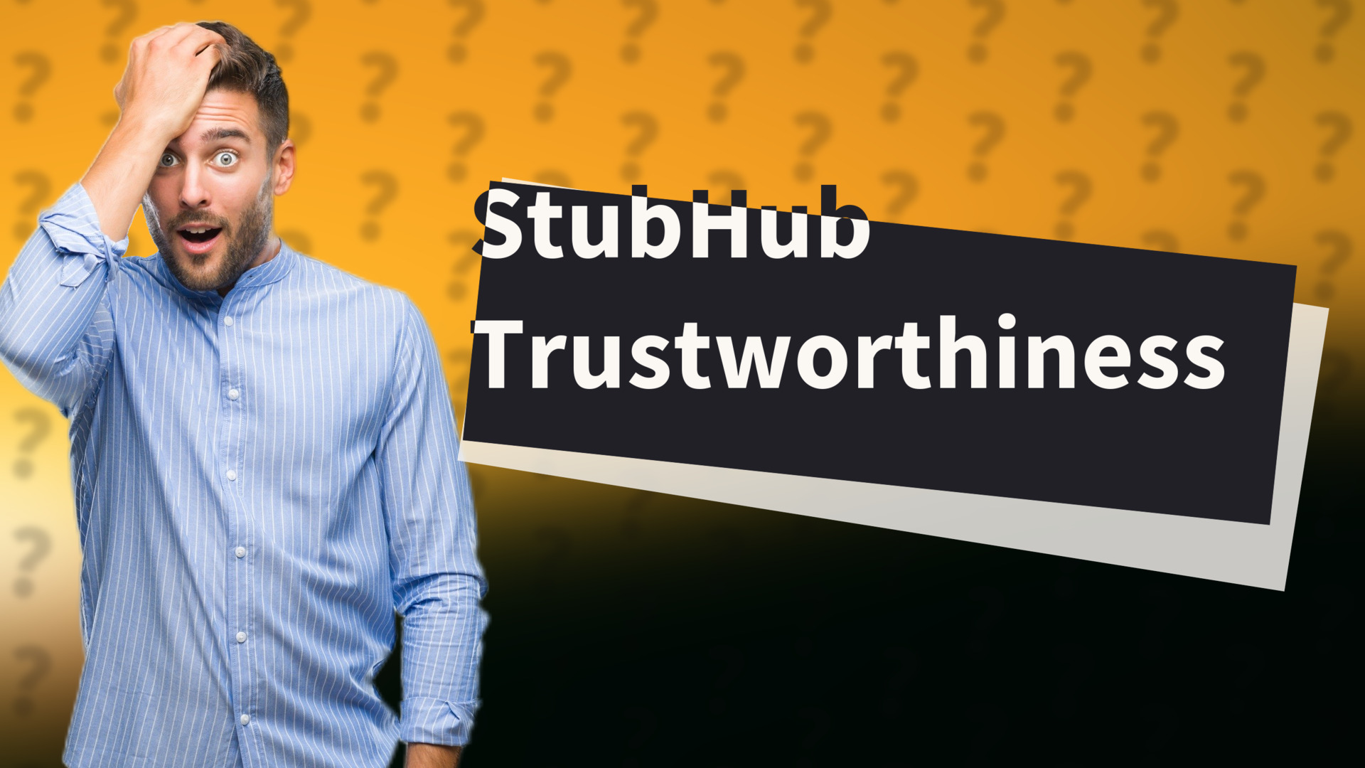 StubHub Trustworthiness