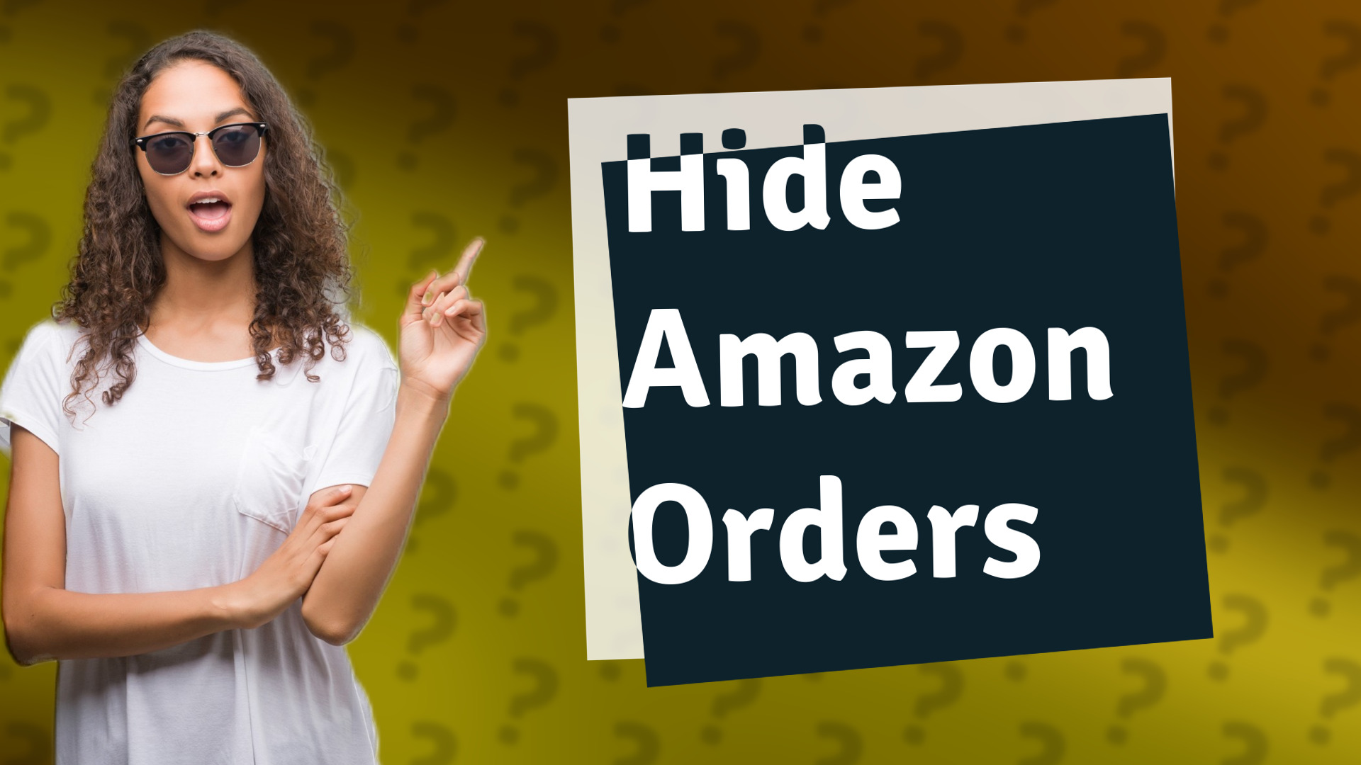 Hide Amazon Orders