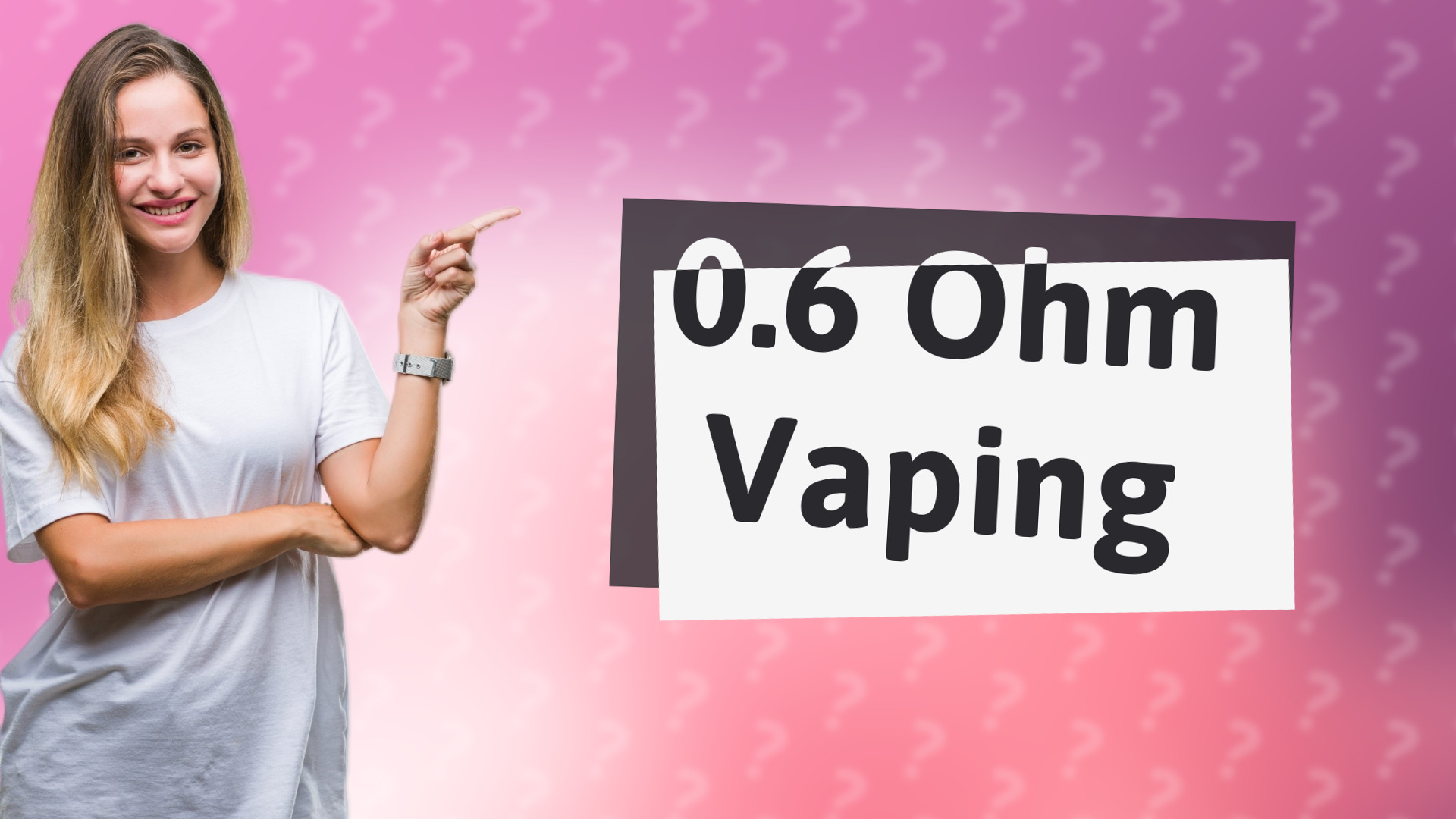0.6 Ohm Vaping
