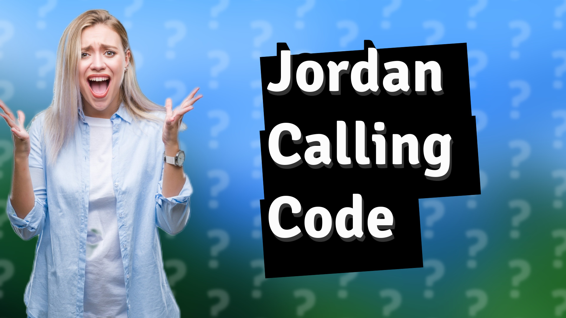 Jordan Calling Code