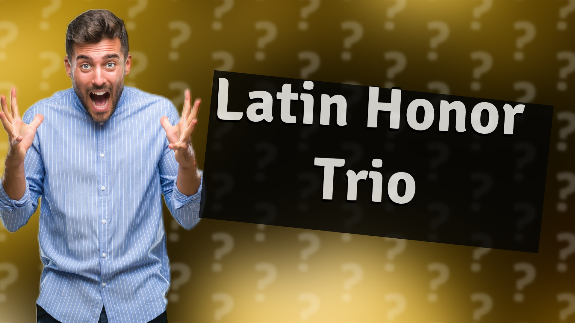 Latin Honor Trio