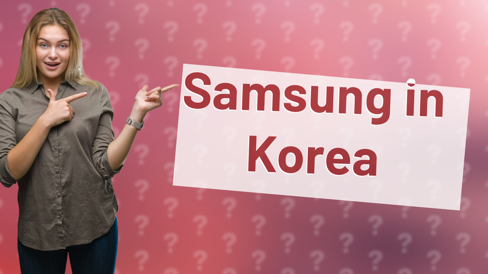 Samsung in Korea