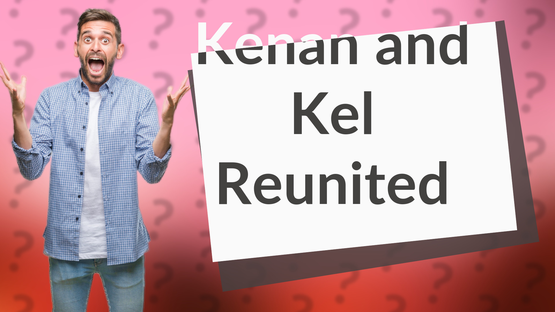 Kenan and Kel Reunited