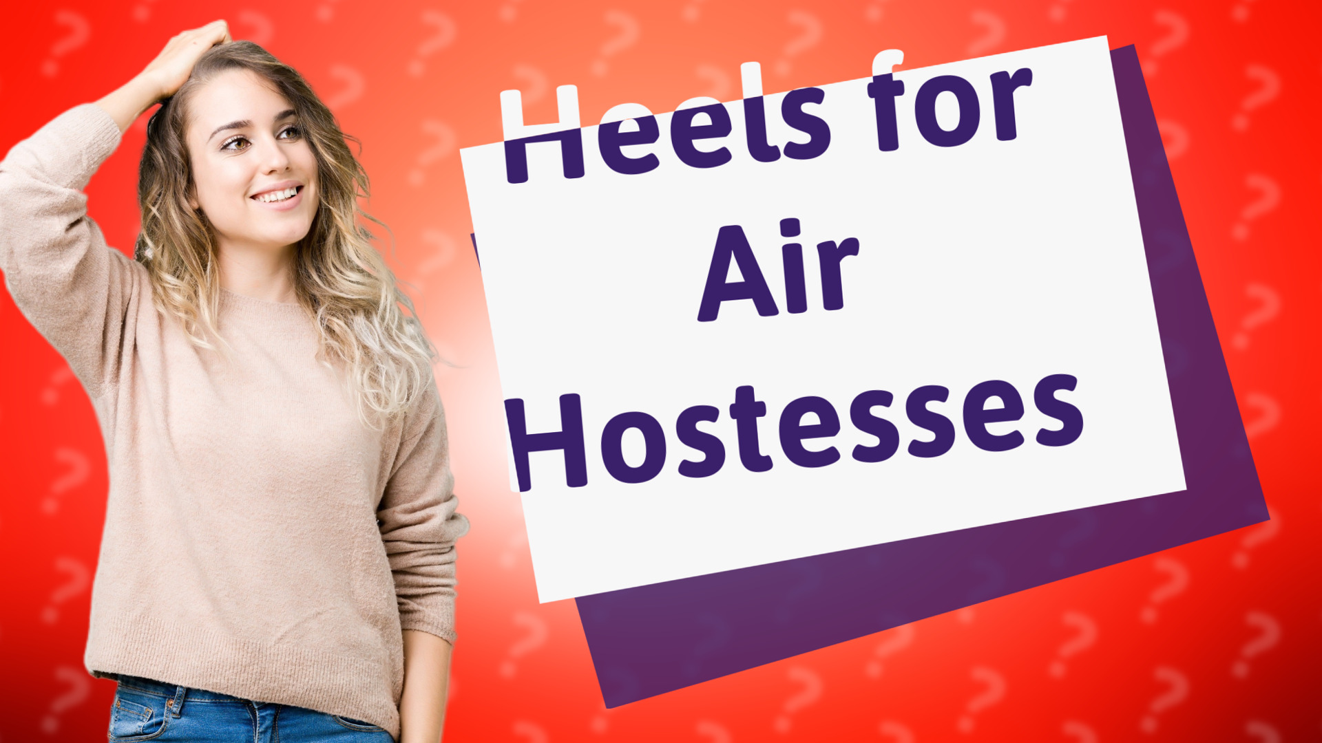 Heels for Air Hostesses