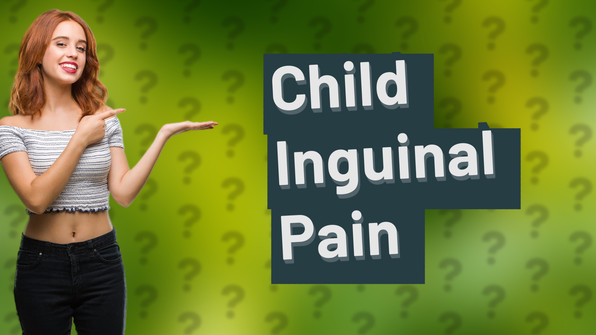 Child Inguinal Pain