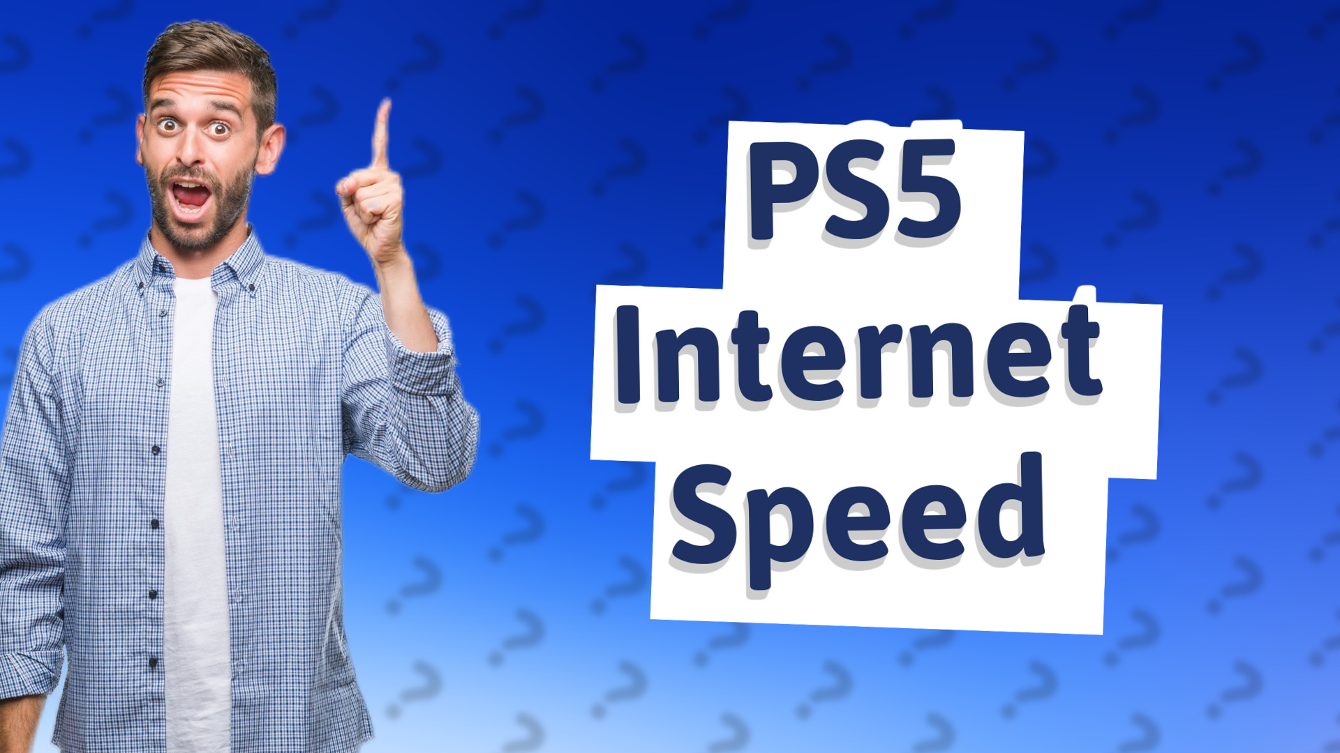 PS5 Internet Speed
