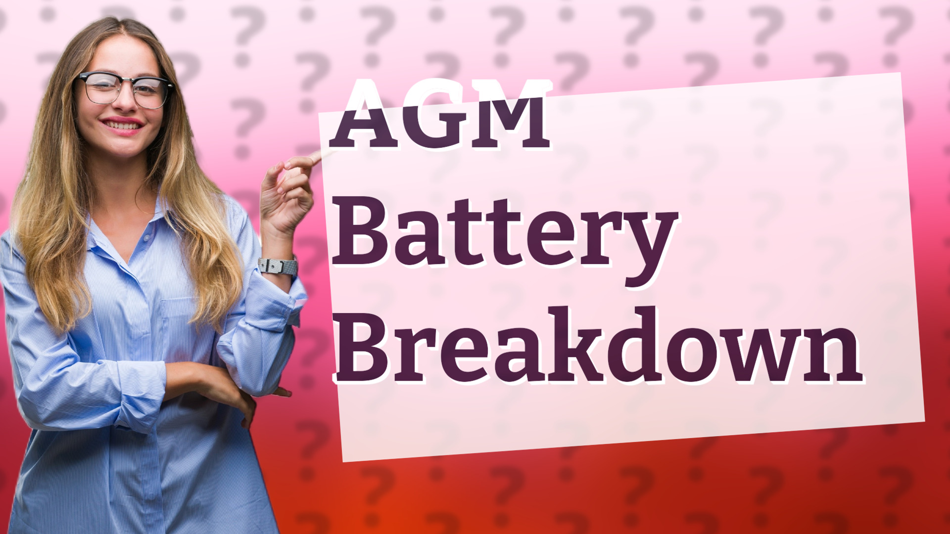 AGM Battery Breakdown