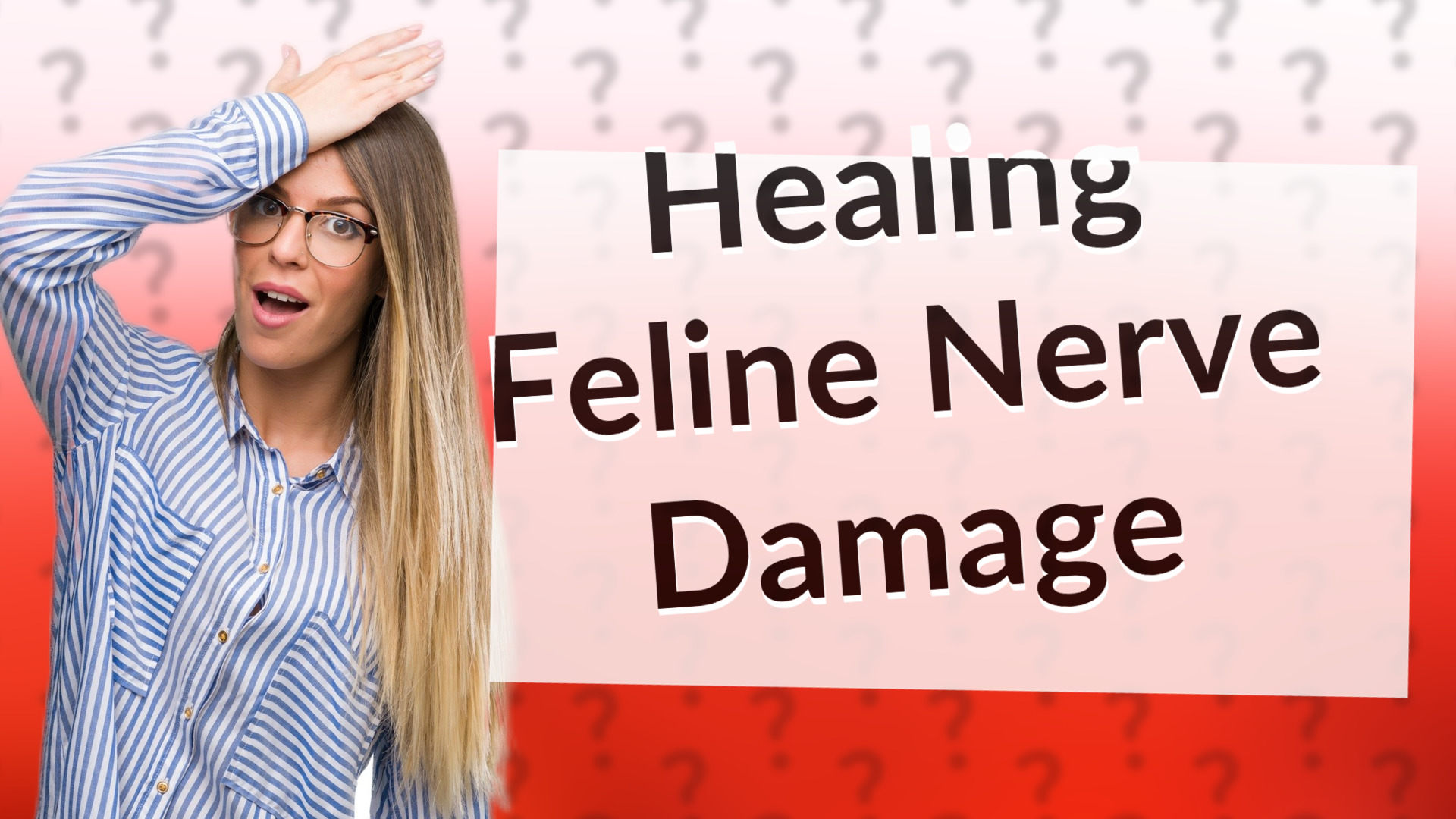 Healing Feline Nerve Damage