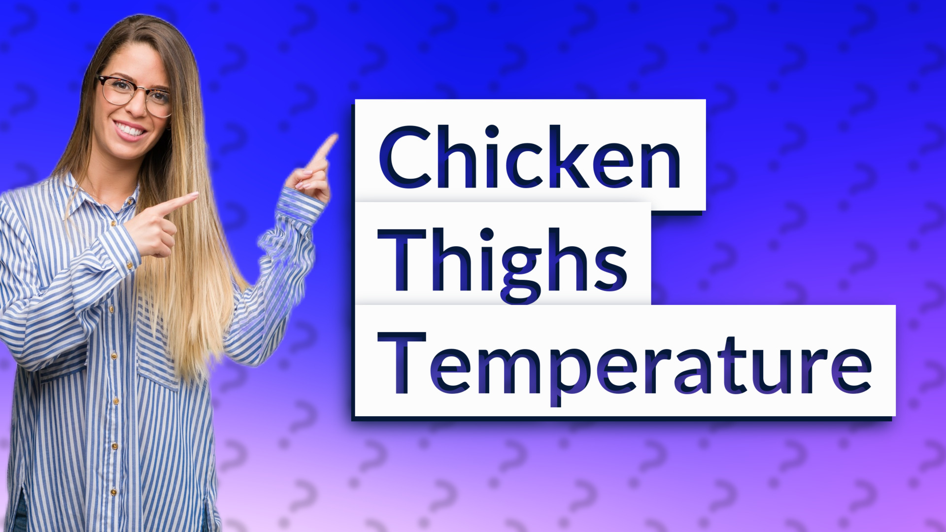 Chicken Thighs Temperature