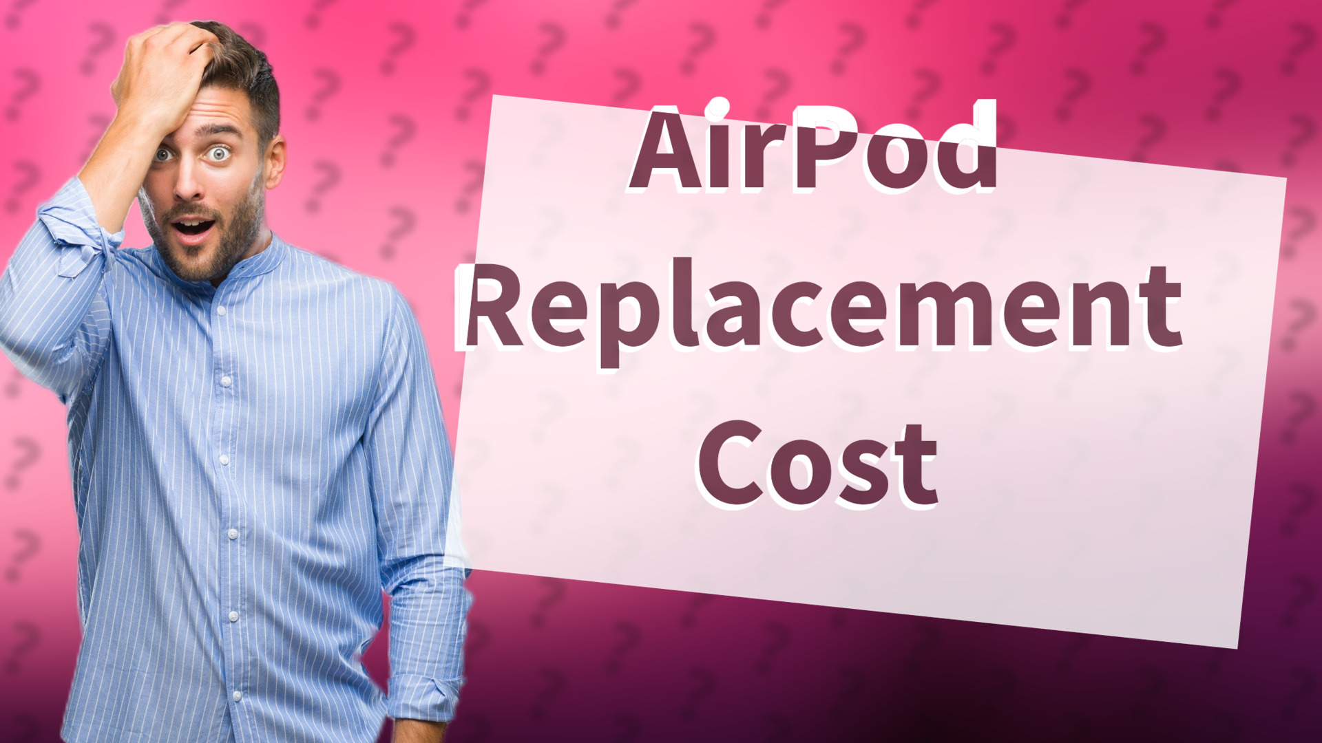 AirPod Replacement Cost