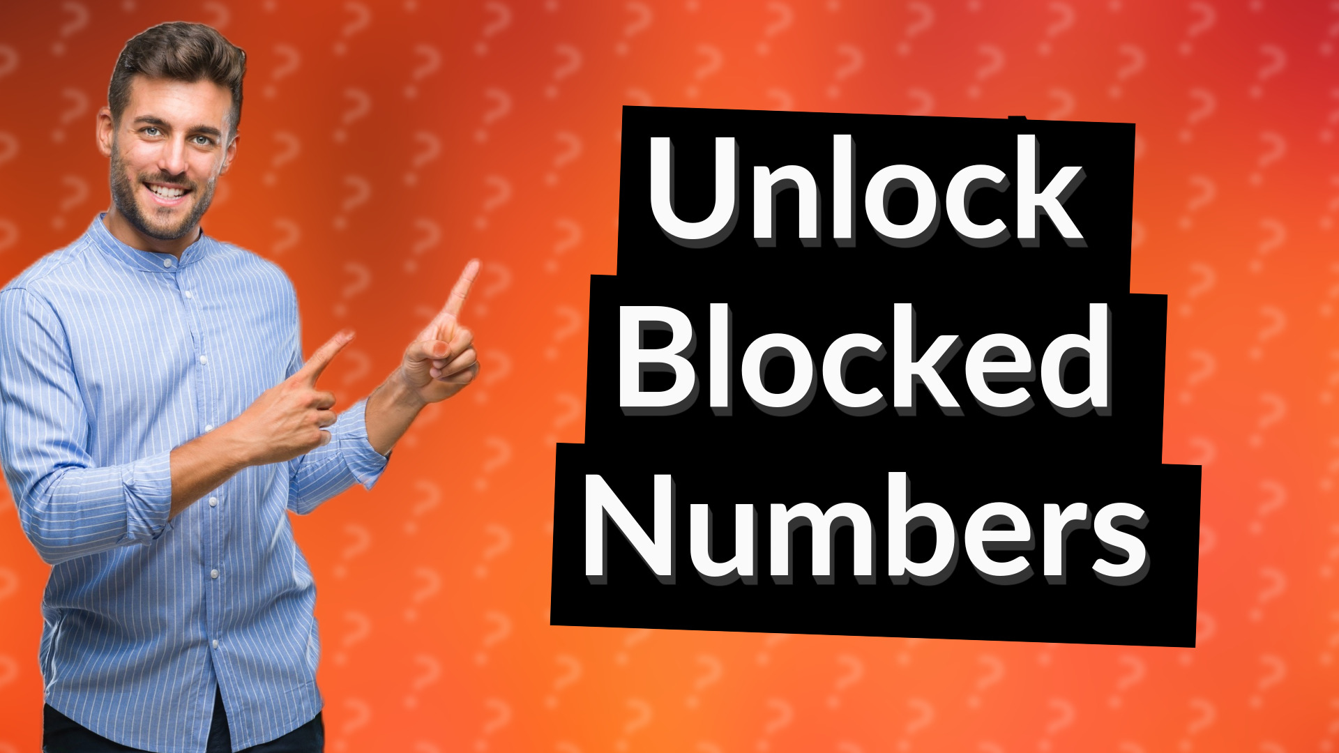 Unlock Blocked Numbers