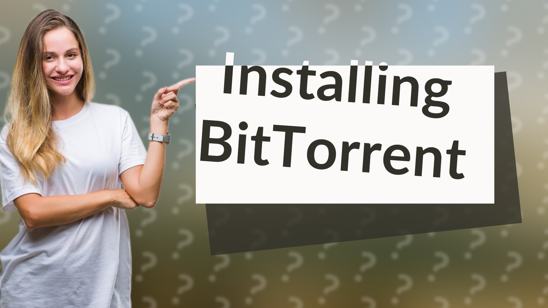 Installing BitTorrent