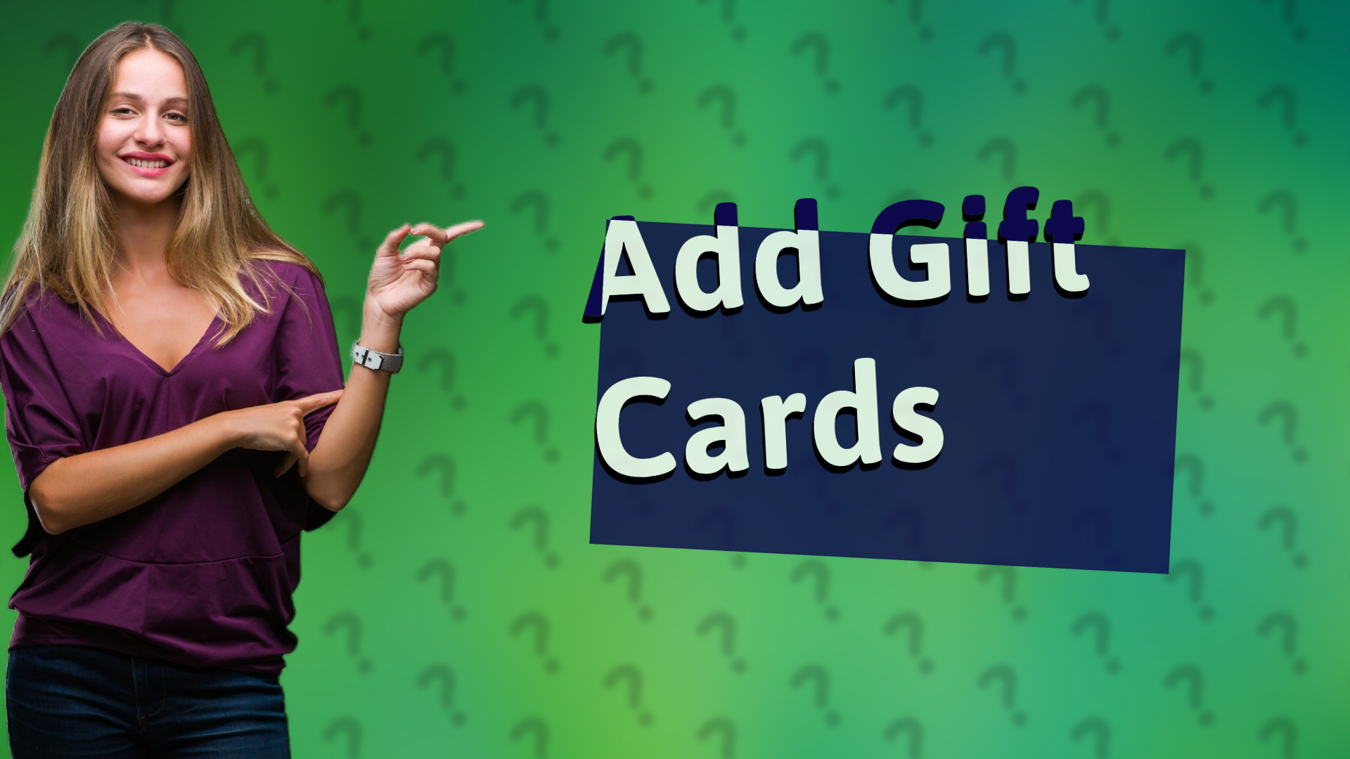 Add Gift Cards