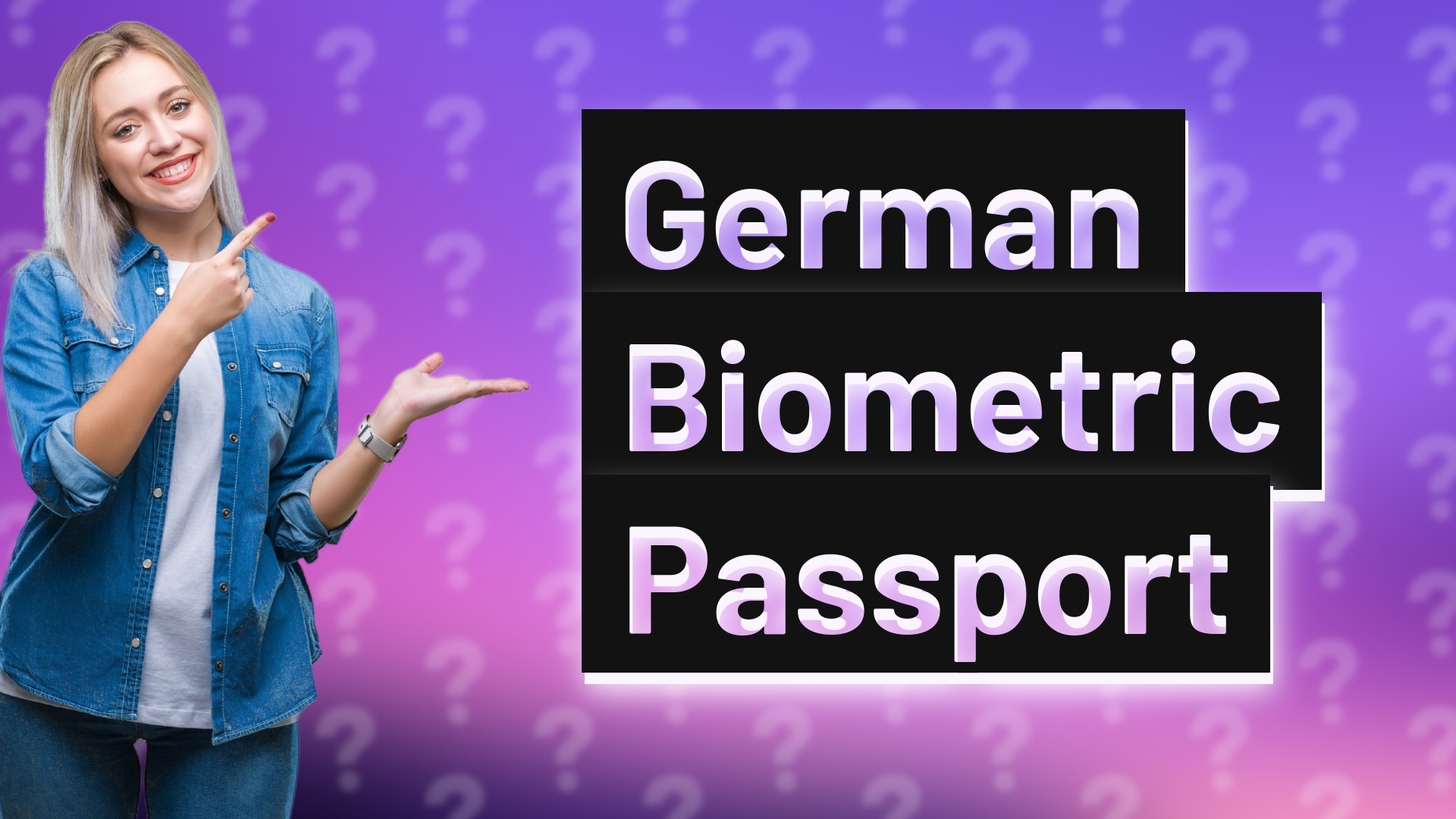 German Biometric Passport