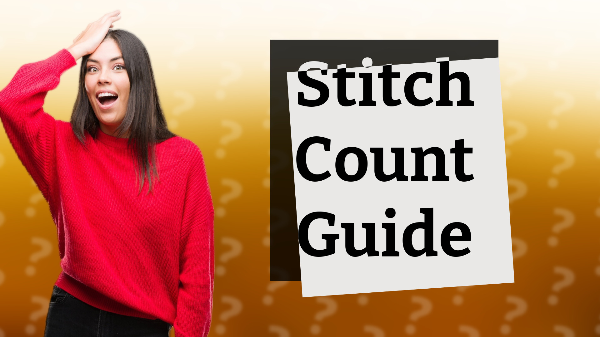 Stitch Count Guide
