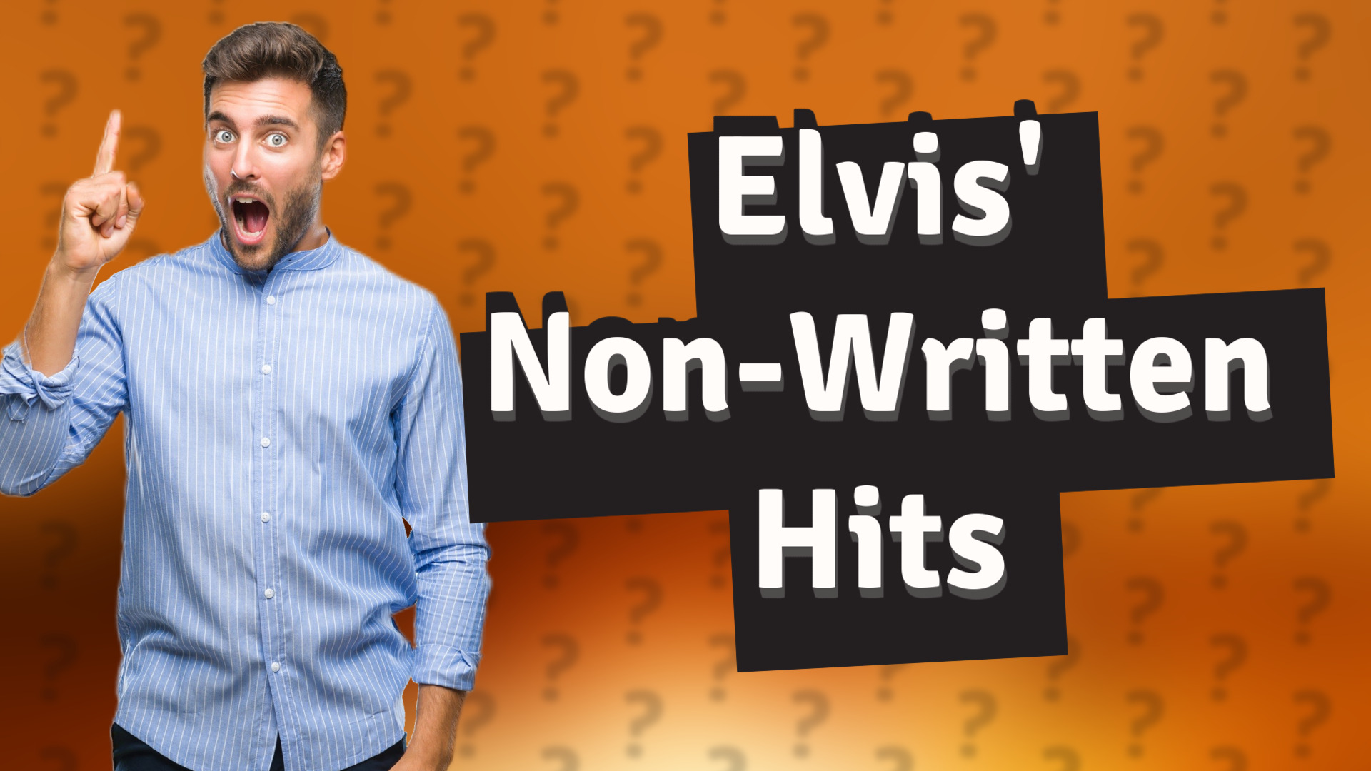 Elvis' Non-Written Hits