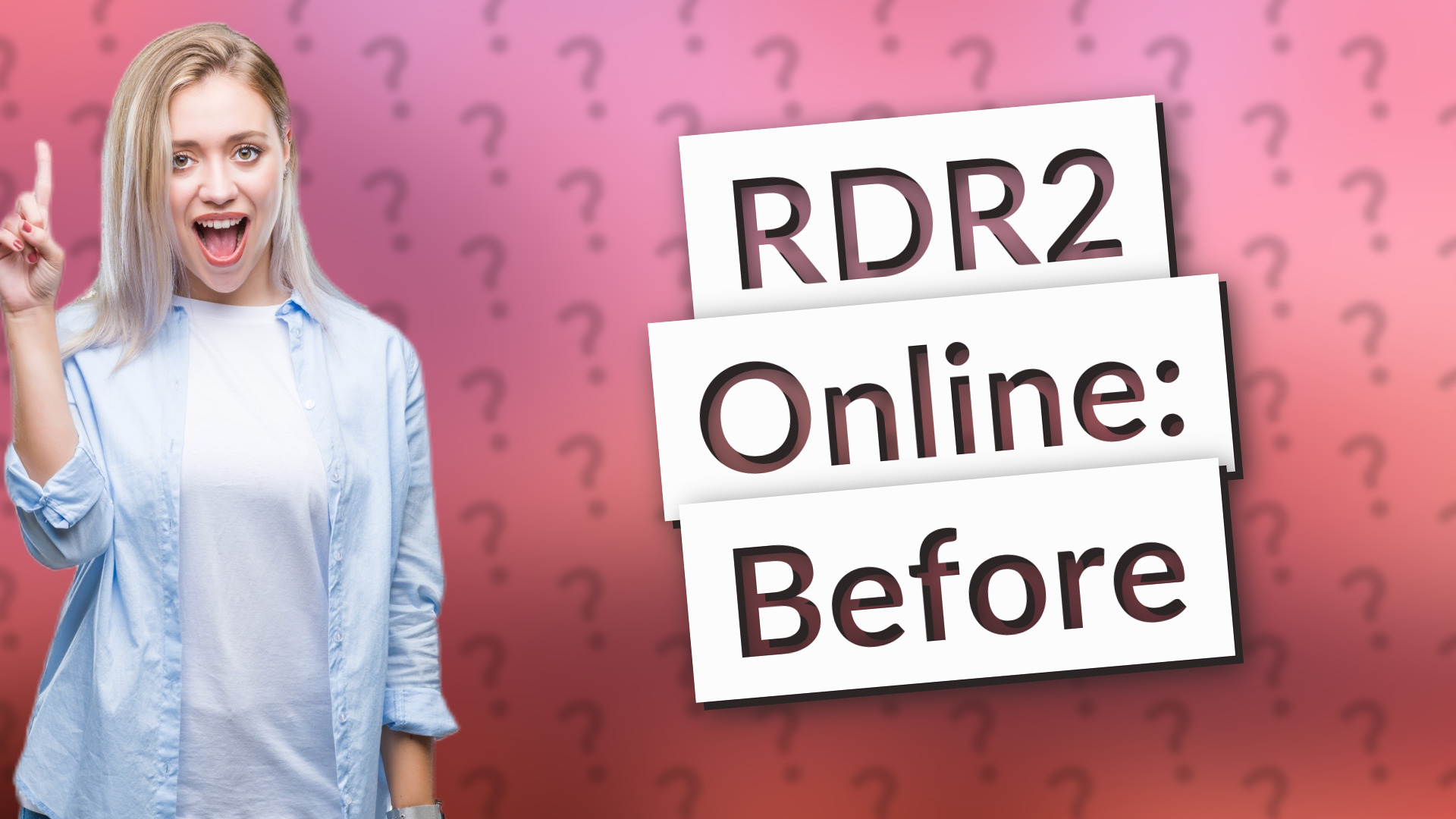 RDR2 Online: Before