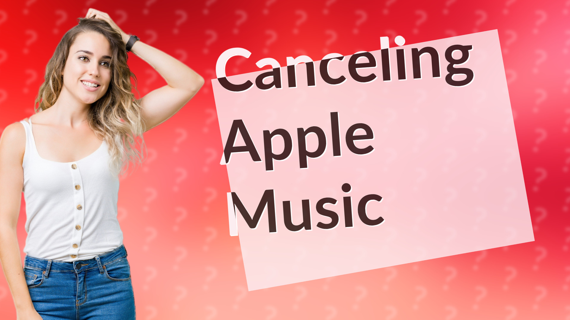 Canceling Apple Music