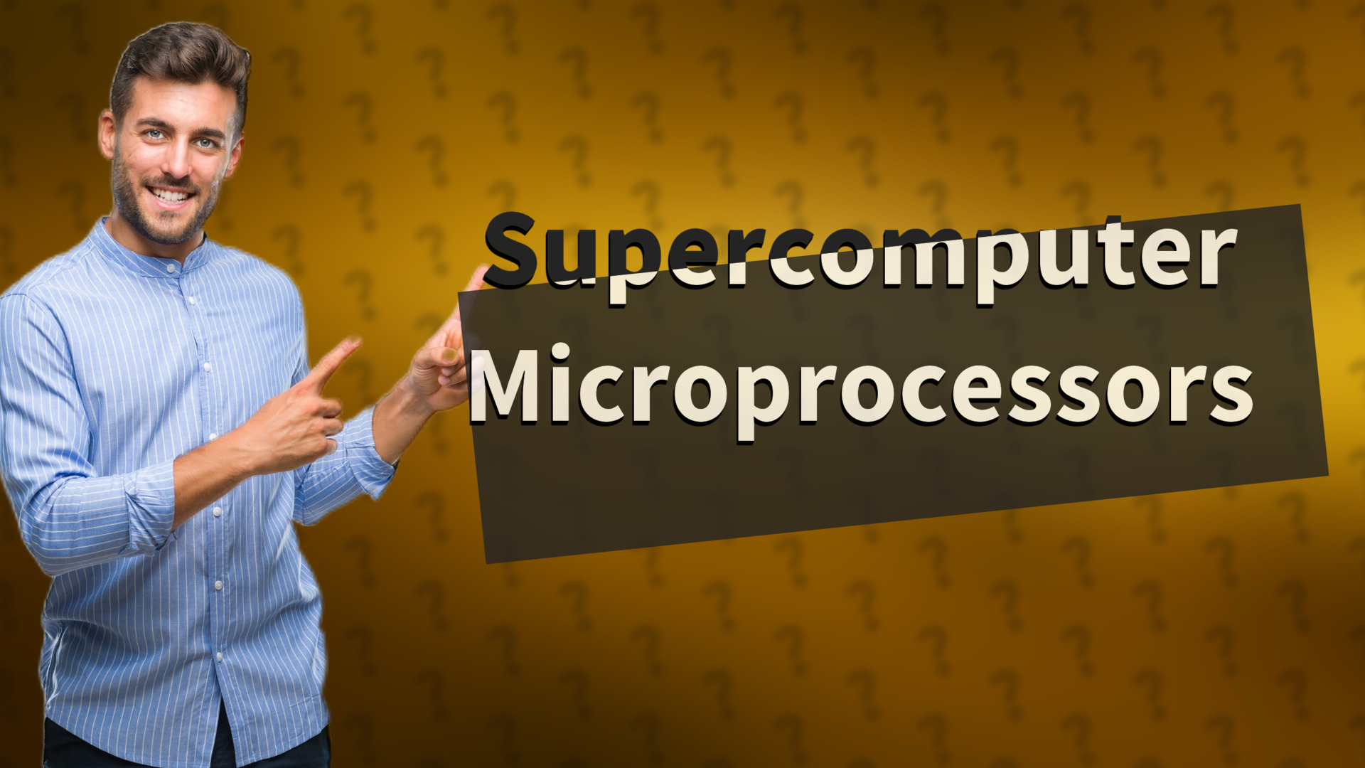 Supercomputer Microprocessors