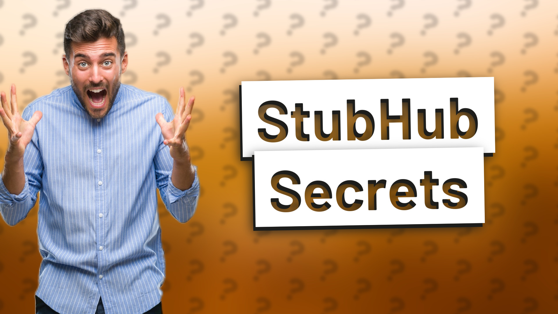 StubHub Secrets