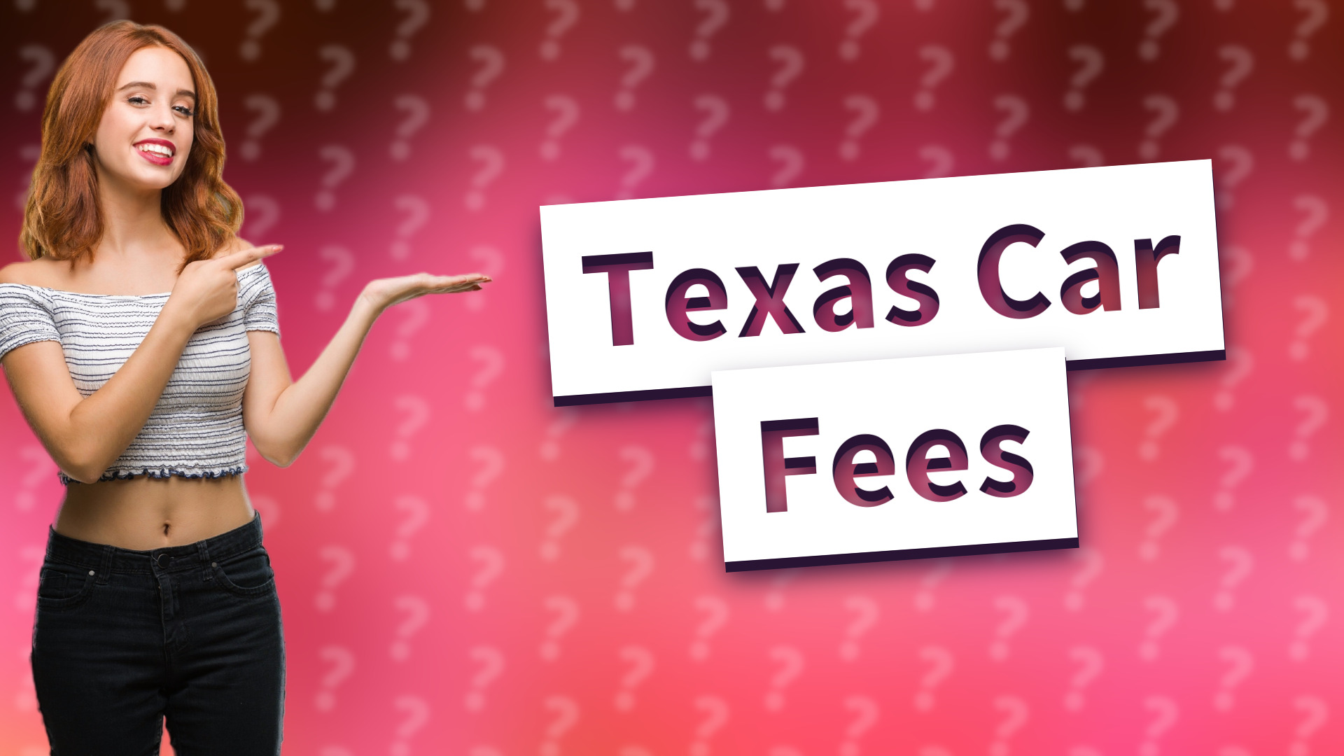 Texas Car Fees