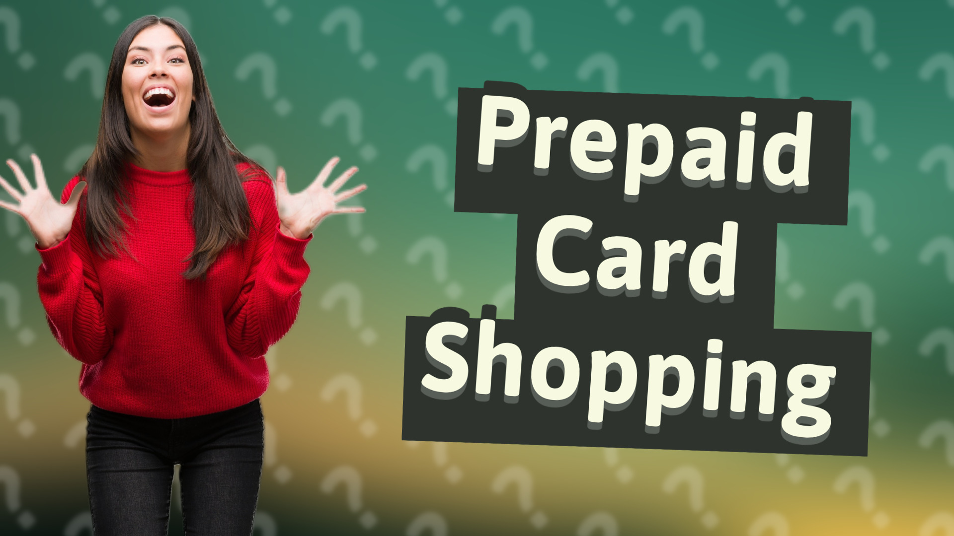 Prepaid Card Shopping