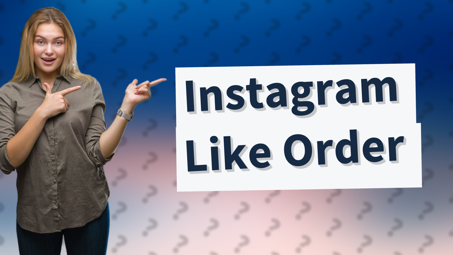 Instagram Like Order