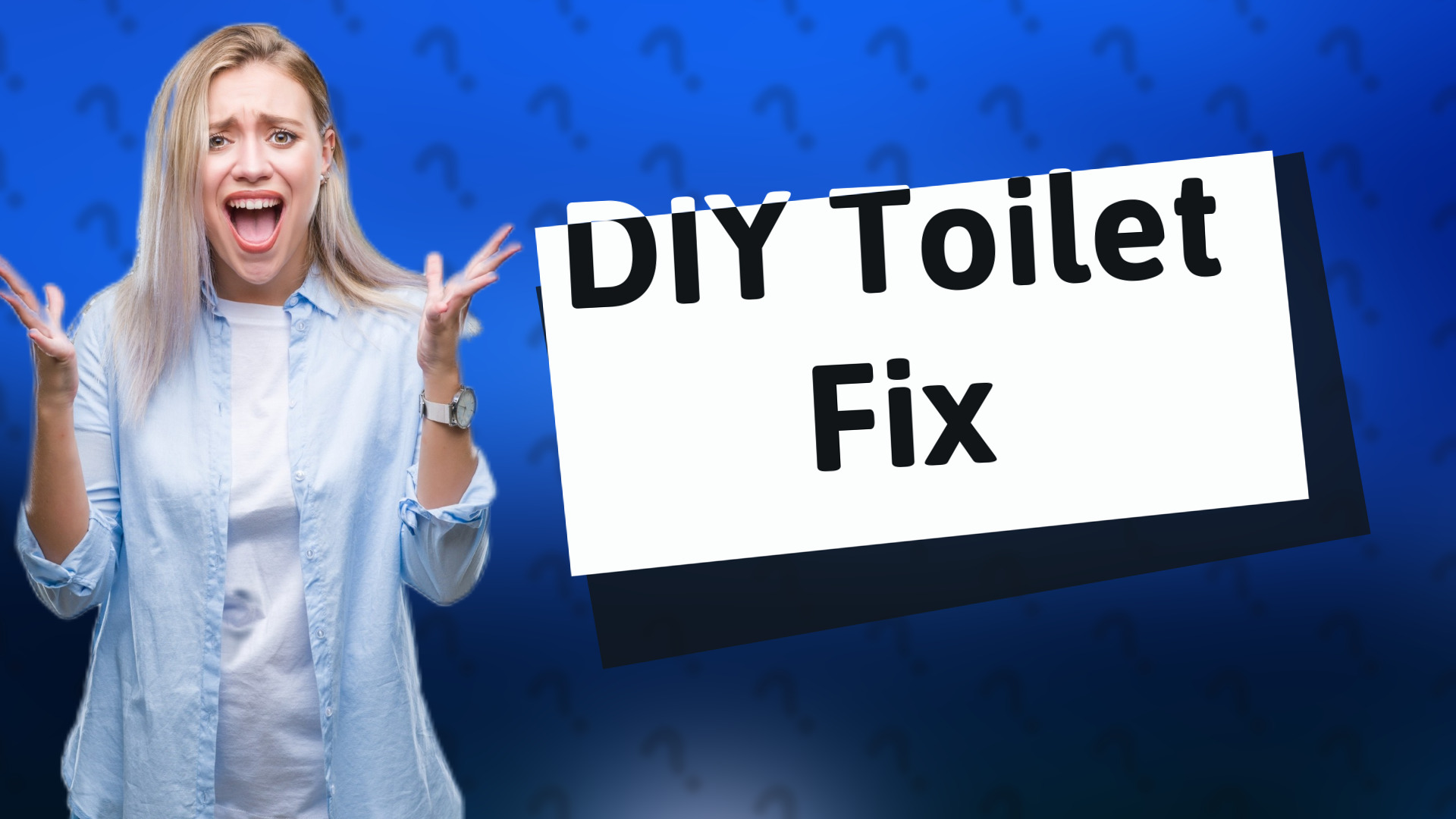 DIY Toilet Fix