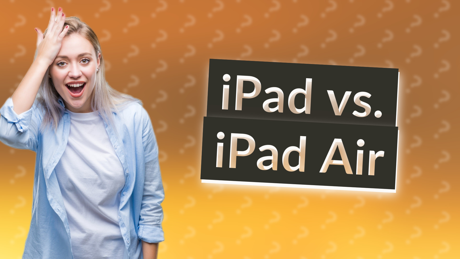 iPad vs. iPad Air