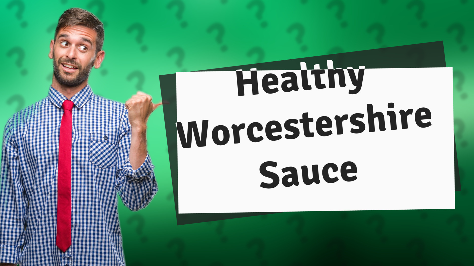 Healthy Worcestershire Sauce