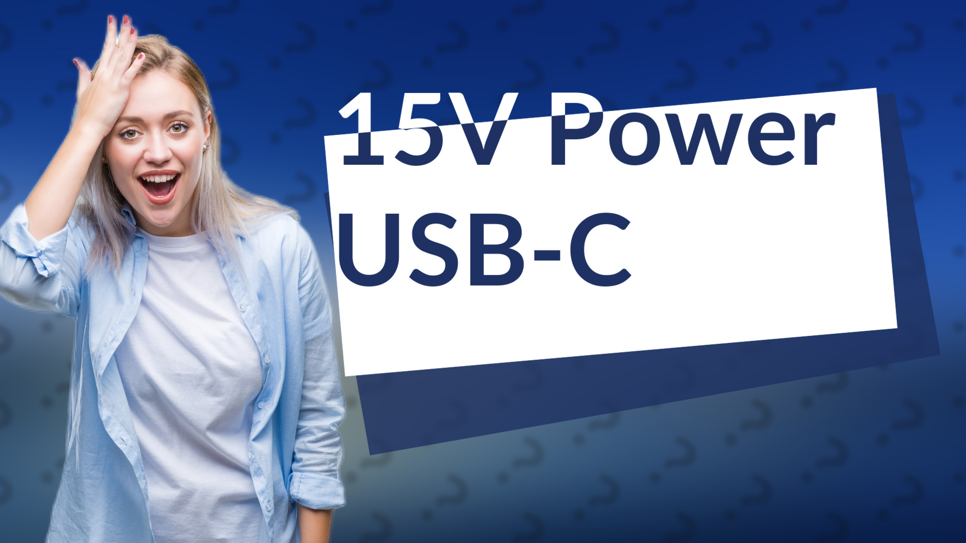 15V Power USB-C