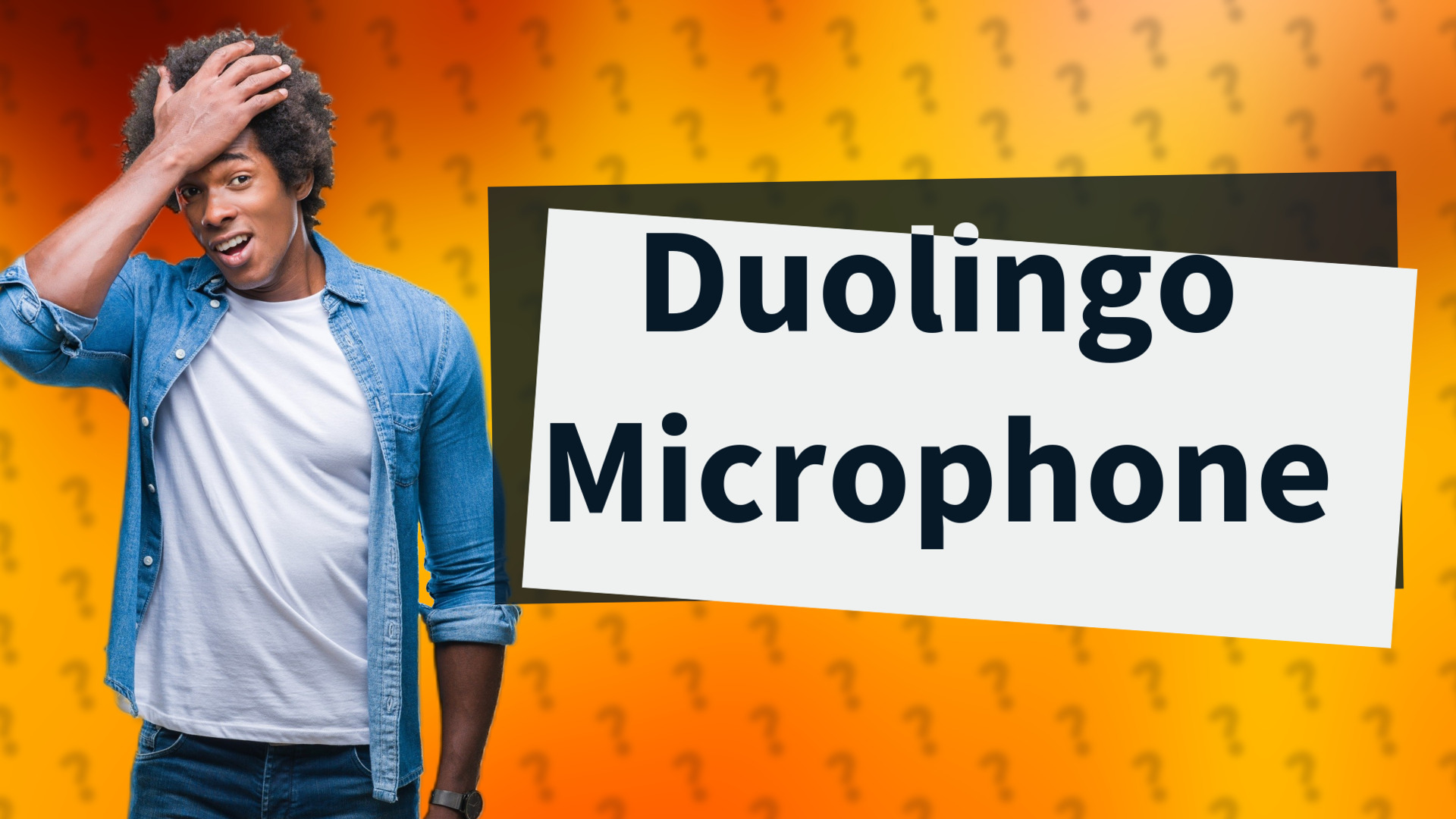 Duolingo Microphone