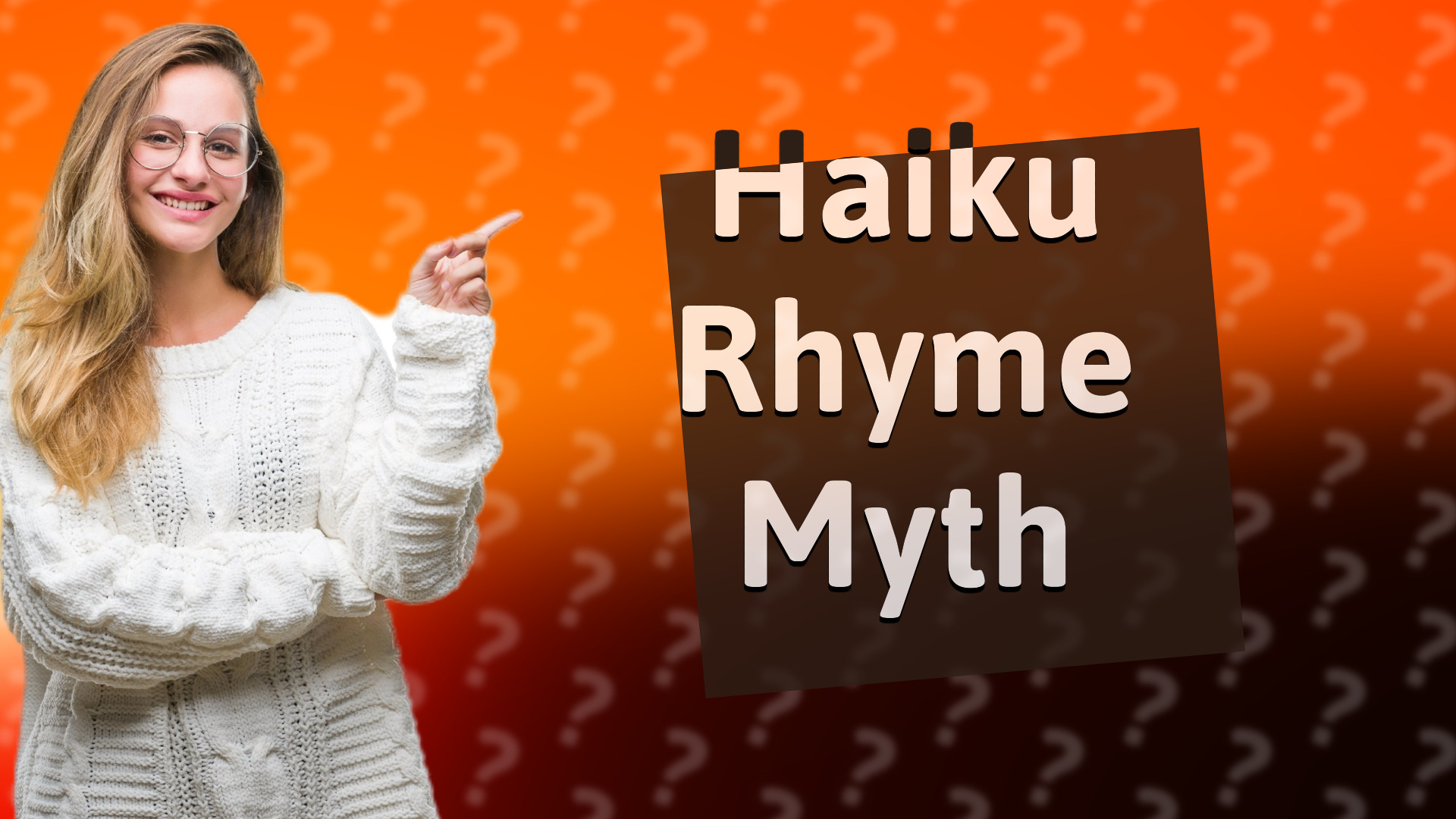 Haiku Rhyme Myth