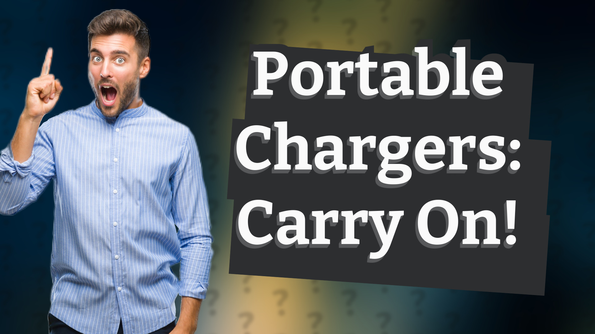 Portable Chargers: Carry On!