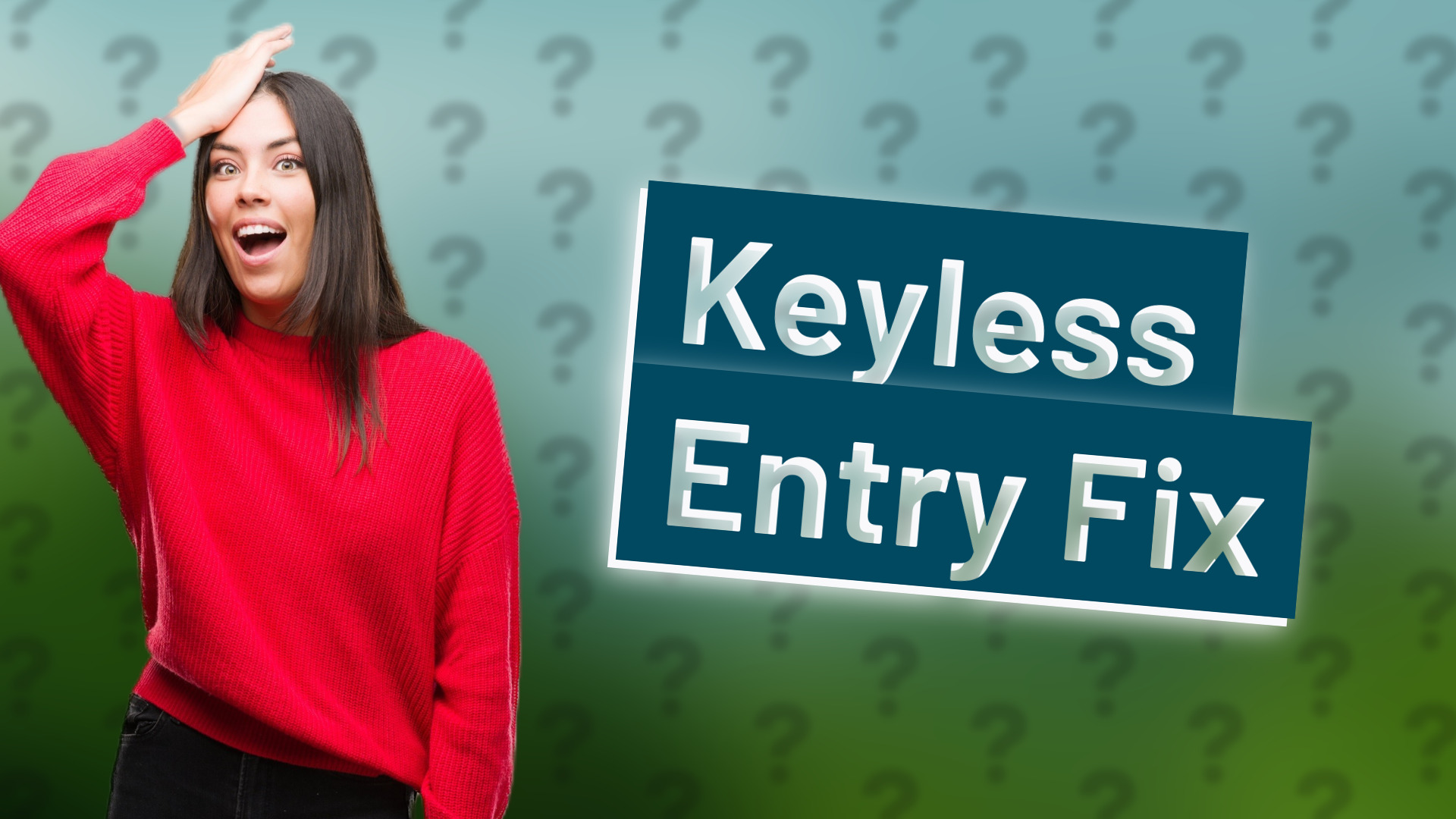 Keyless Entry Fix