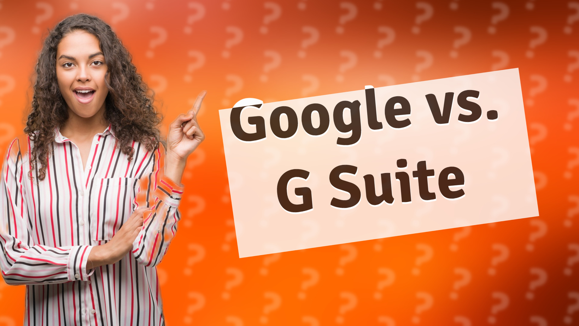 Google vs. G Suite