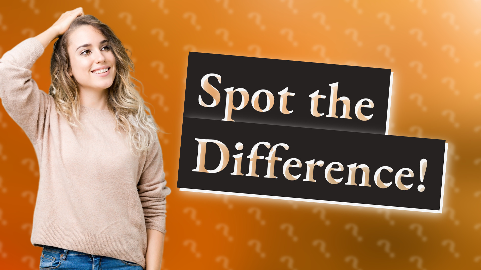 Spot the Difference!