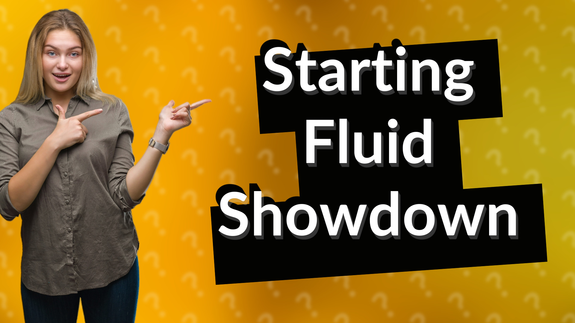 Starting Fluid Showdown
