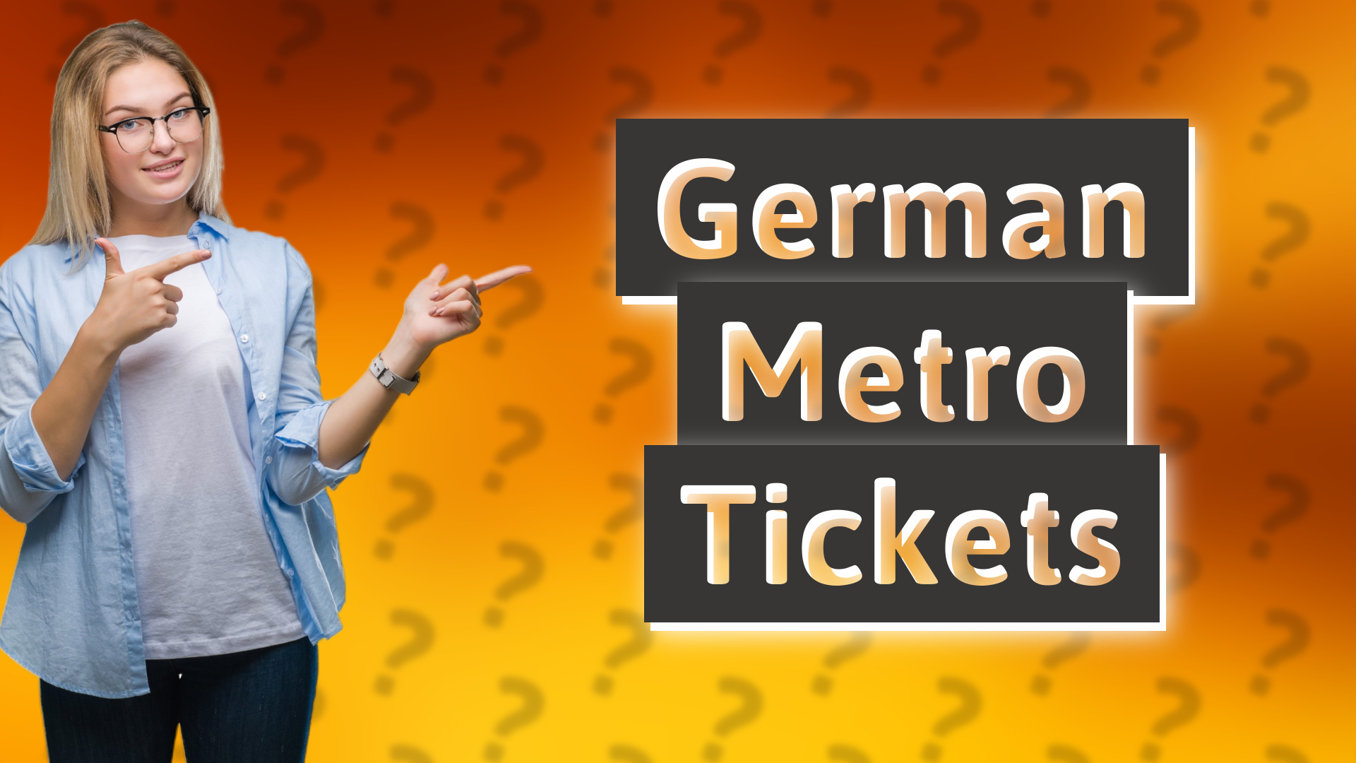 German Metro Tickets