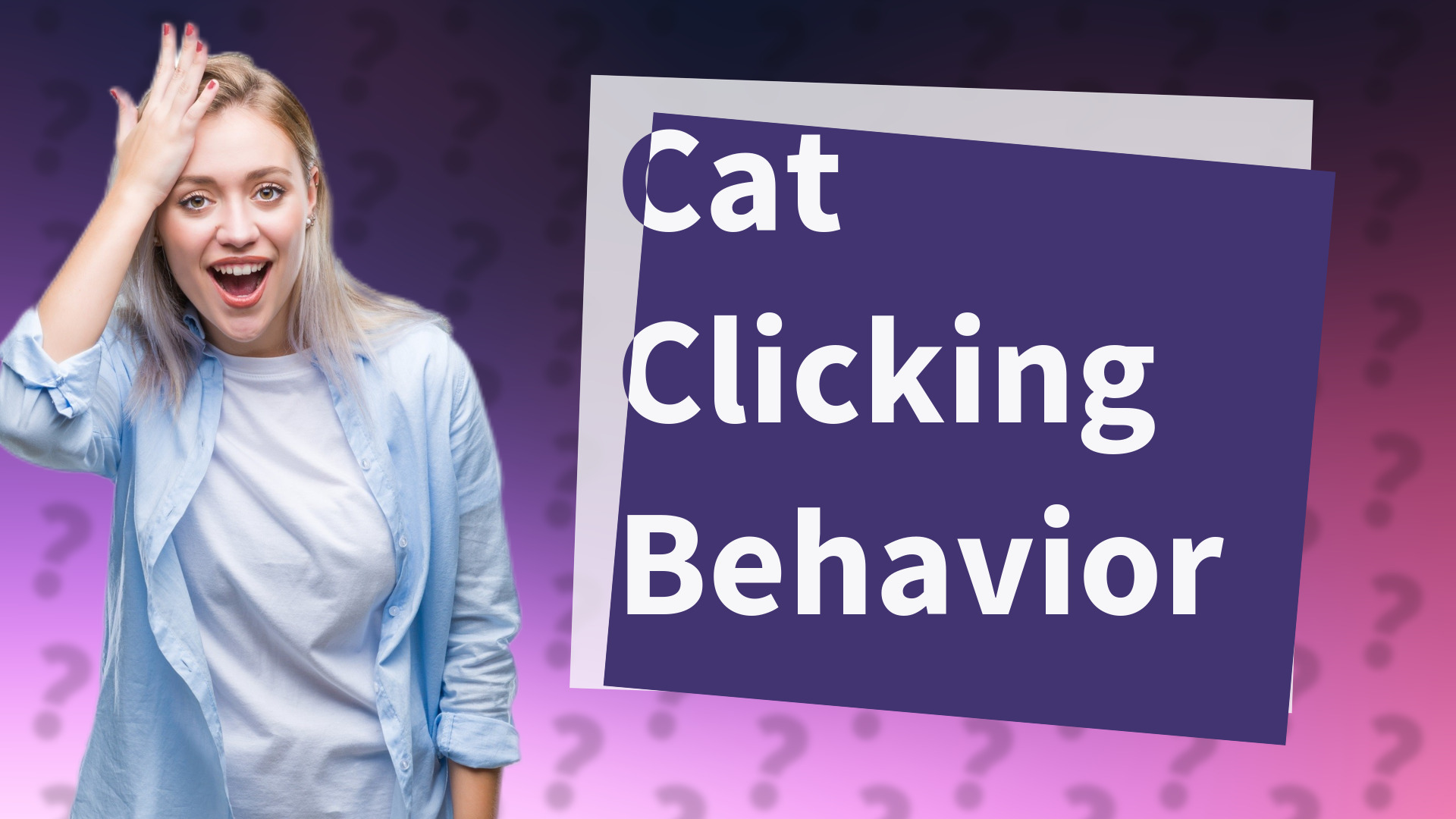 Cat Clicking Behavior