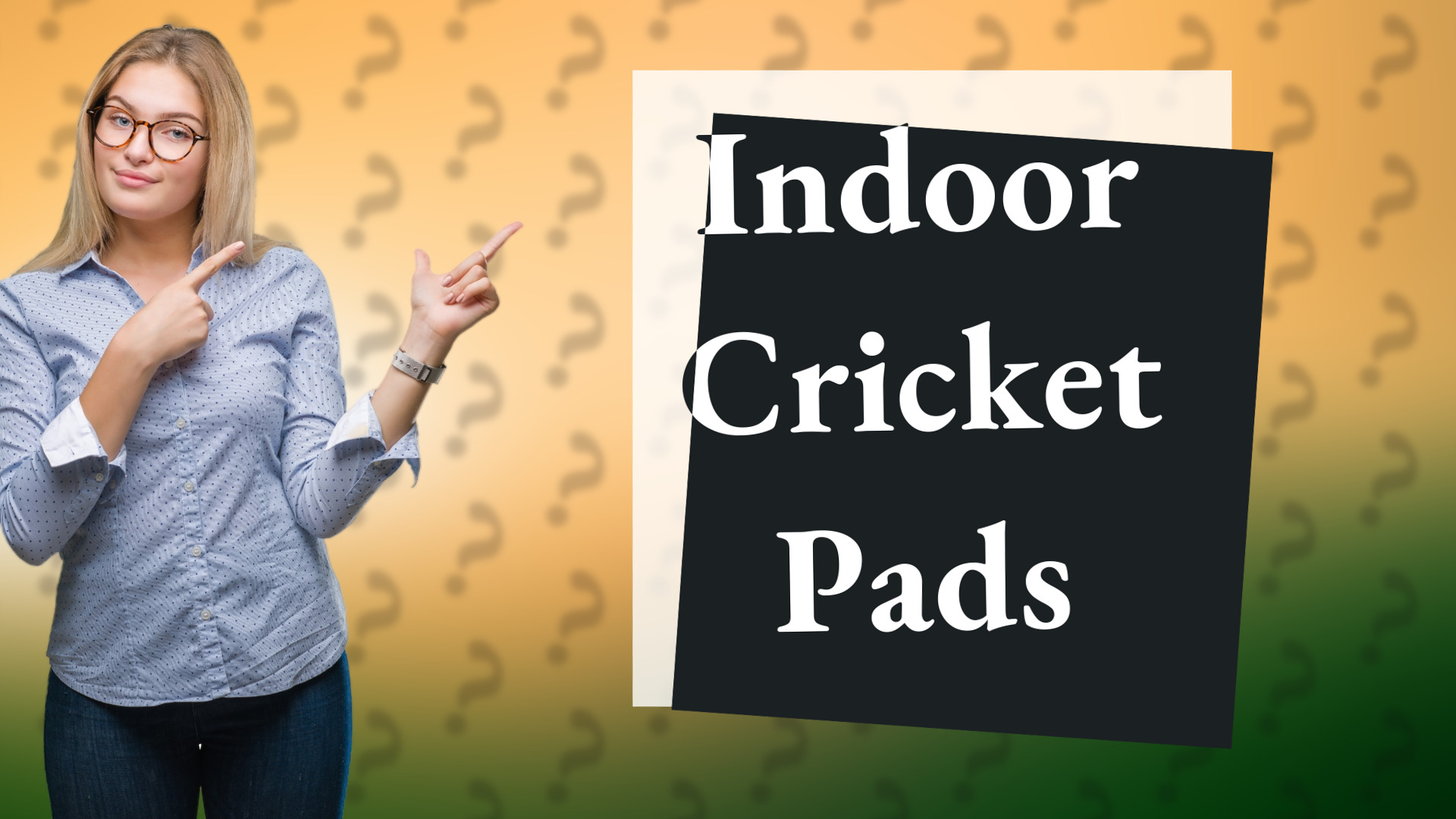 Indoor Cricket Pads