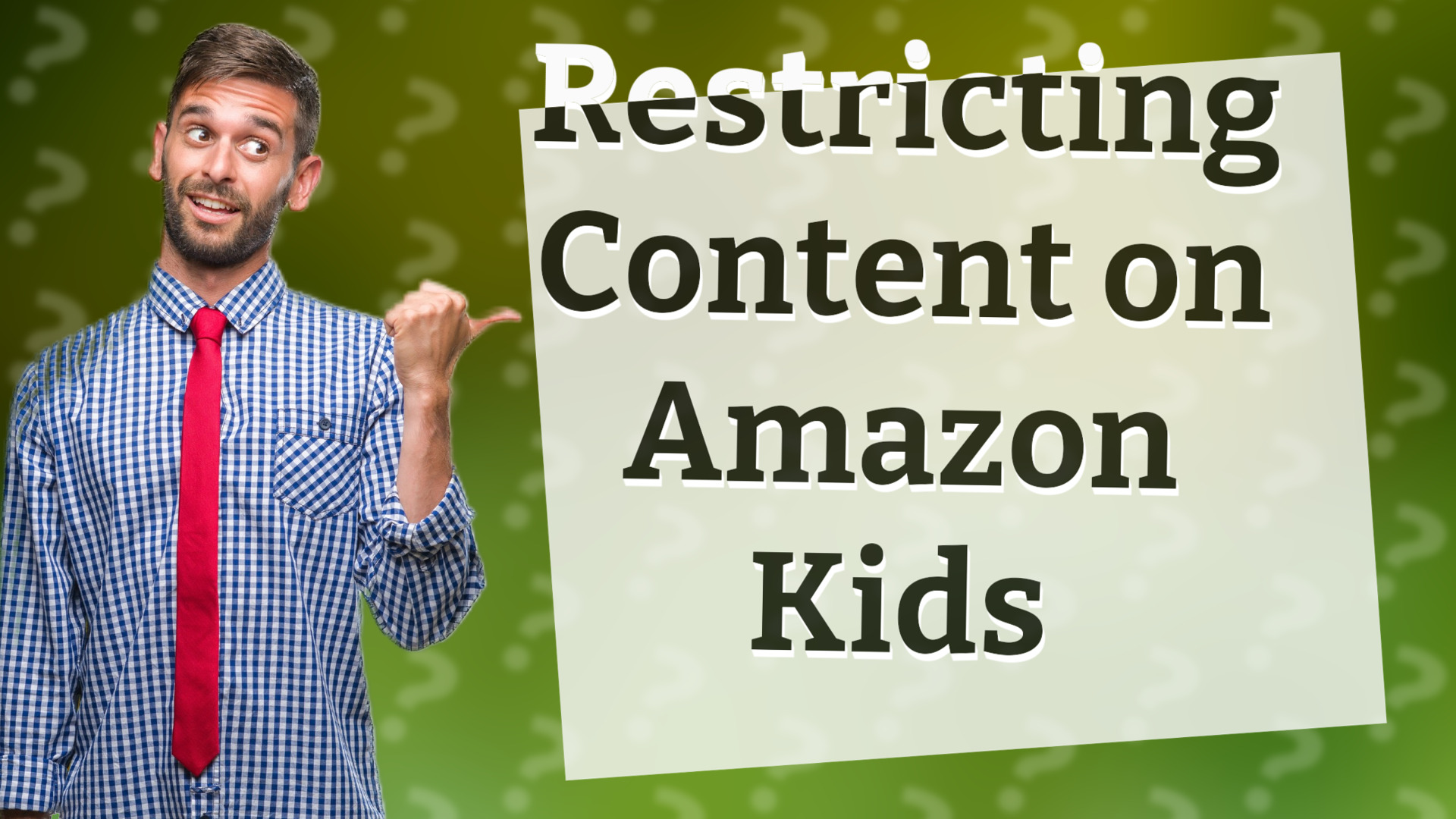 Restricting Content on Amazon Kids