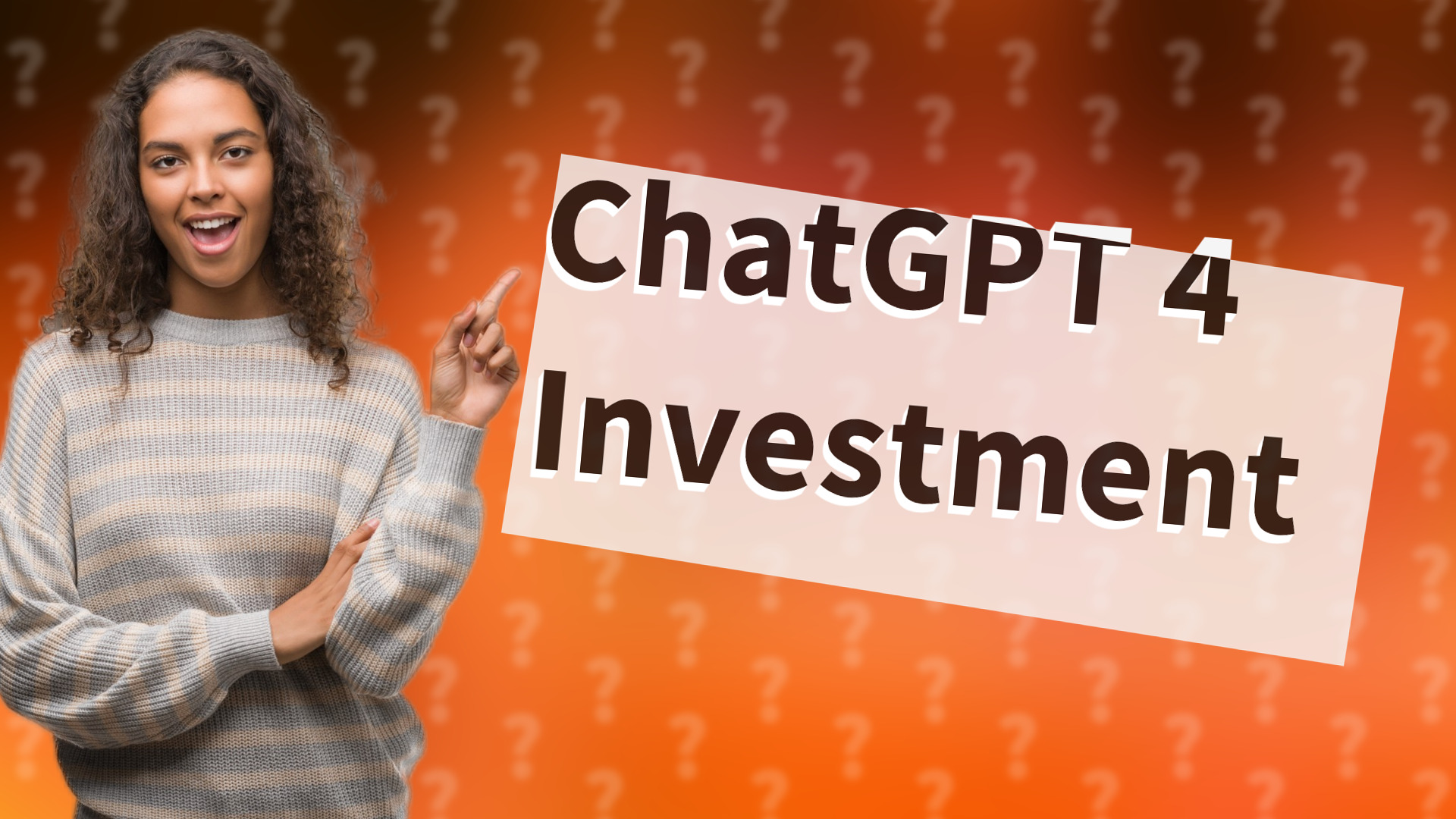 ChatGPT 4 Investment