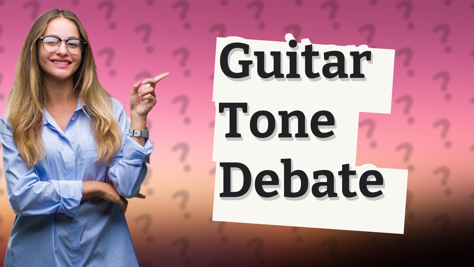 Guitar Tone Debate
