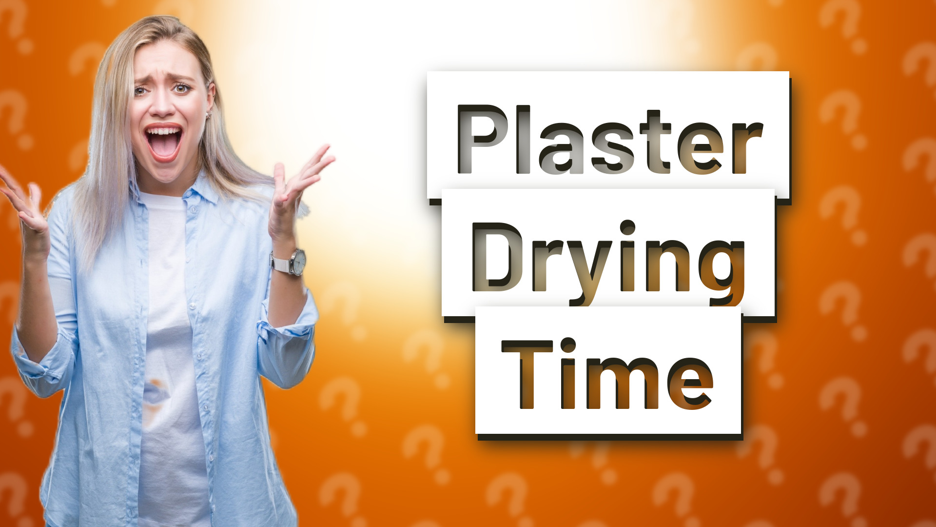Plaster Drying Time